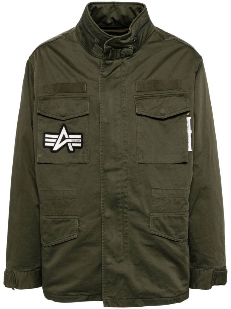 izzue detachable panel military jacket - Green von izzue