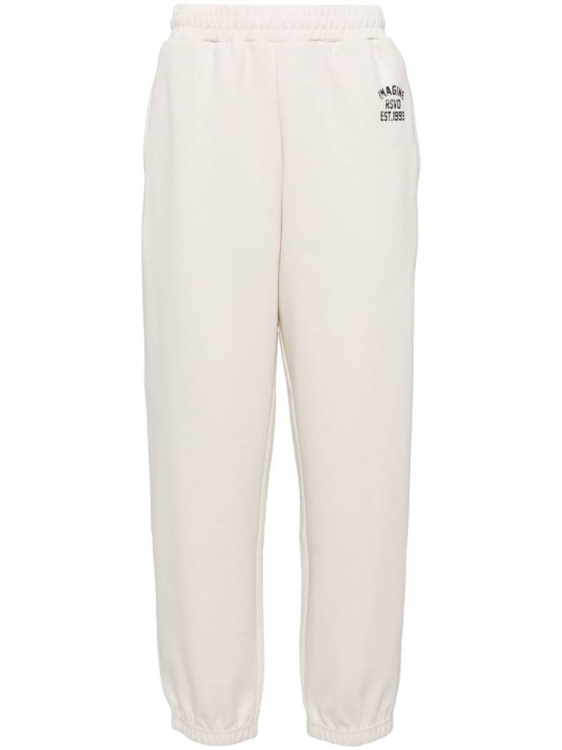 izzue drawstring fastening waist pants - Neutrals von izzue