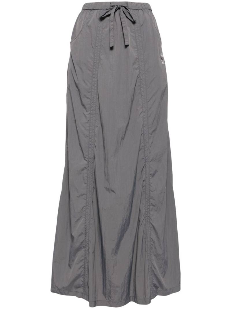 izzue drawstring-waist maxi skirt - Grey von izzue