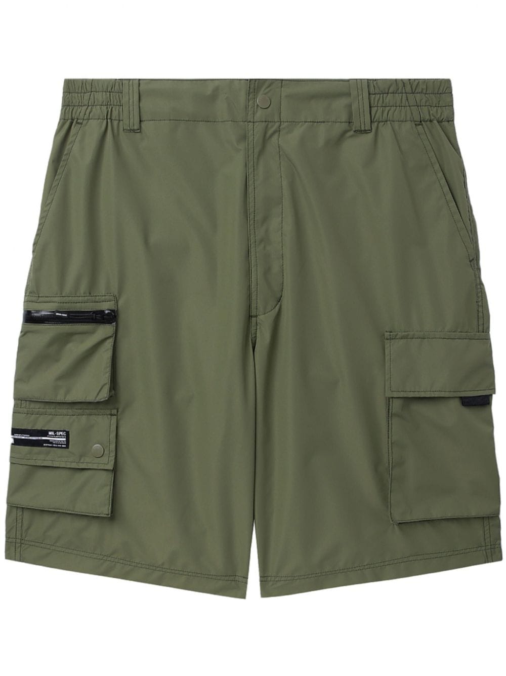 izzue elasticated cargo shorts - Green von izzue