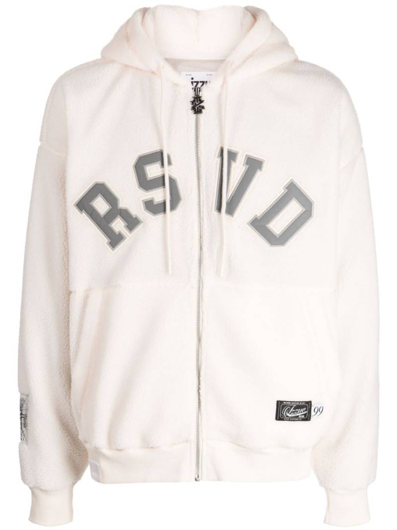 izzue fleece hooded jacket - White von izzue