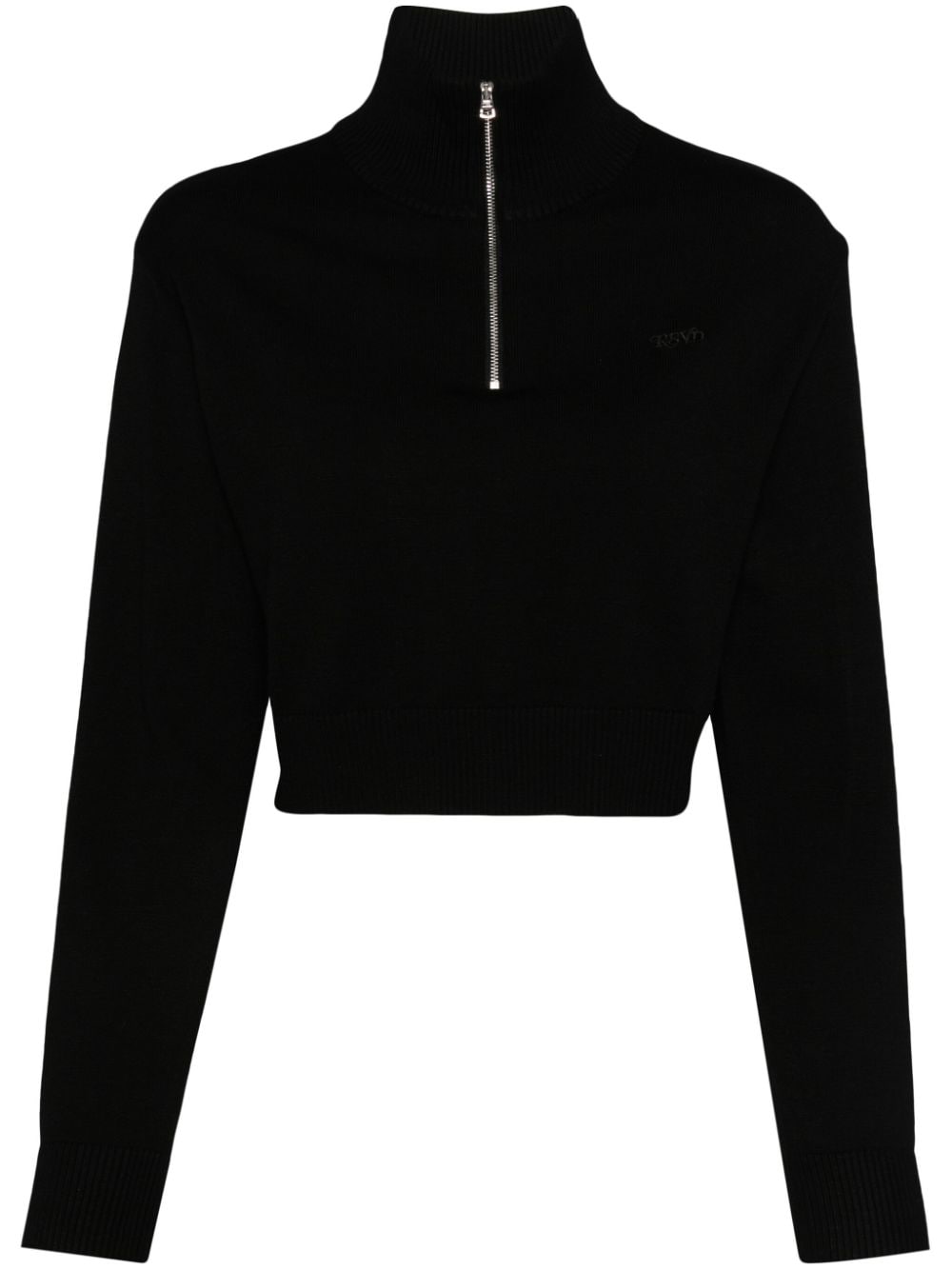 izzue funnel-neck jumper - Black von izzue