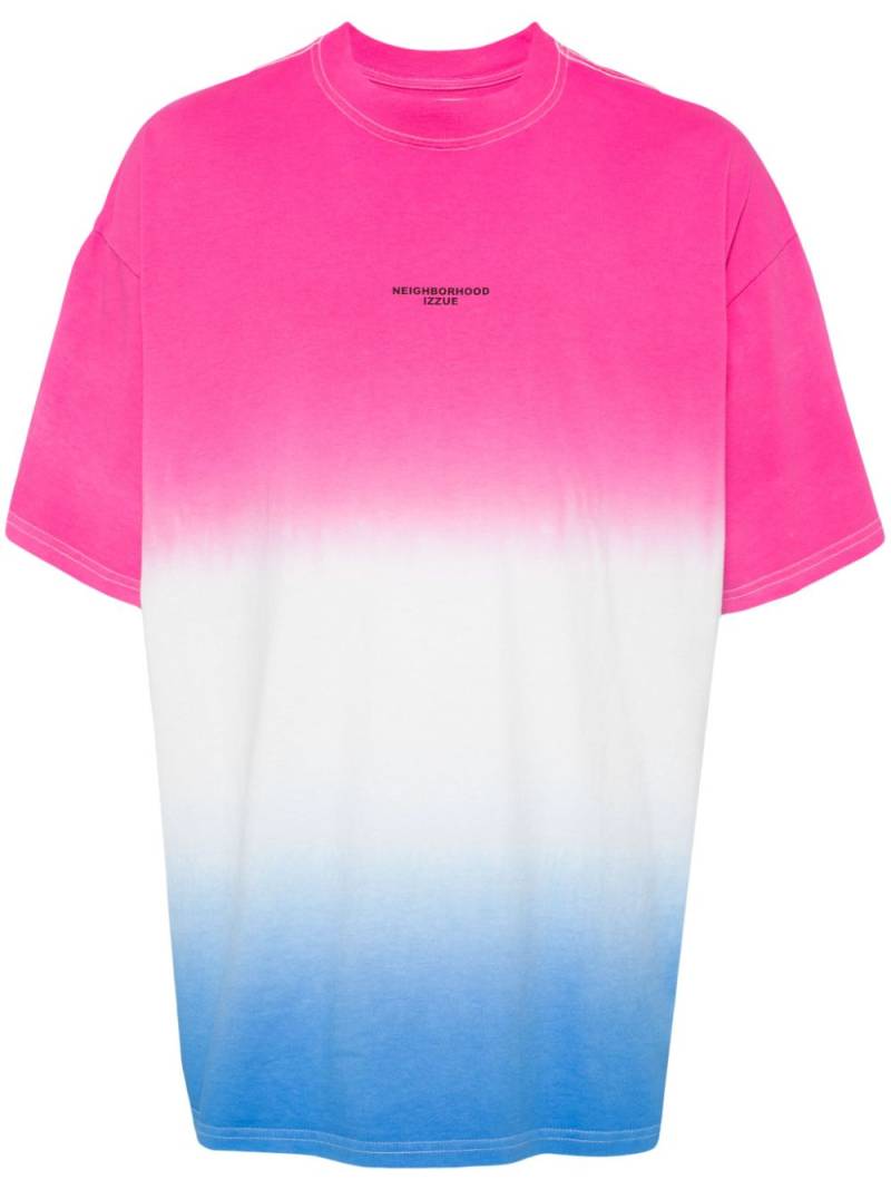 izzue gradient effect t-shirt - Pink von izzue