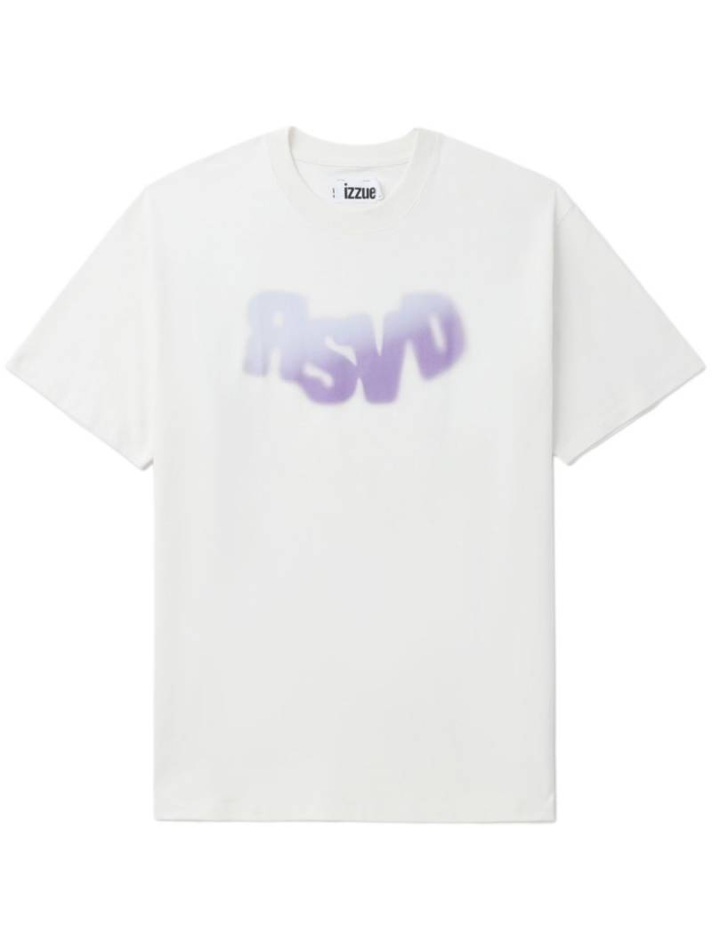 izzue graffiti-print cotton T-shirt - White von izzue