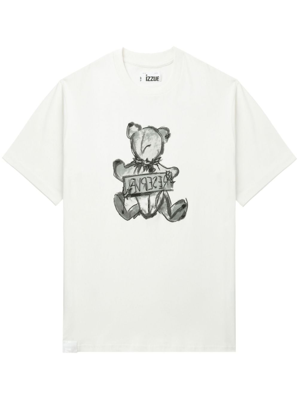 izzue graphic-print cotton T-shirt - White von izzue