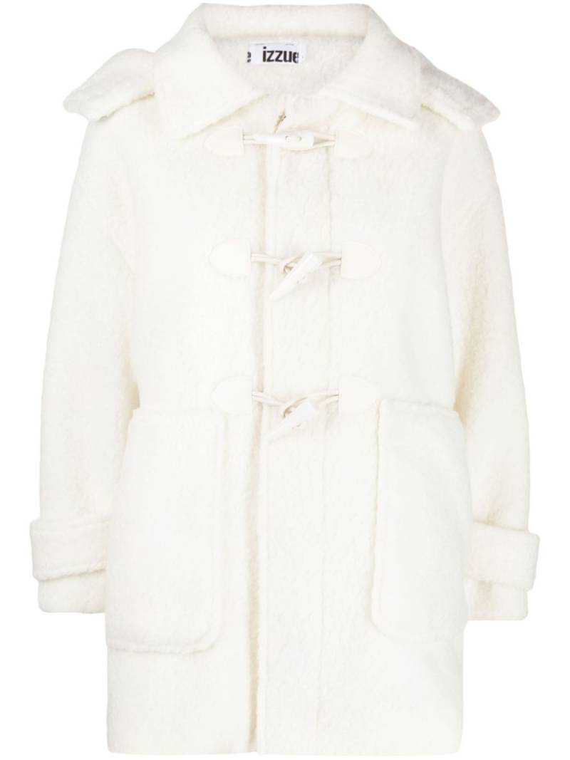 izzue hooded faux-shearling jacket - White von izzue