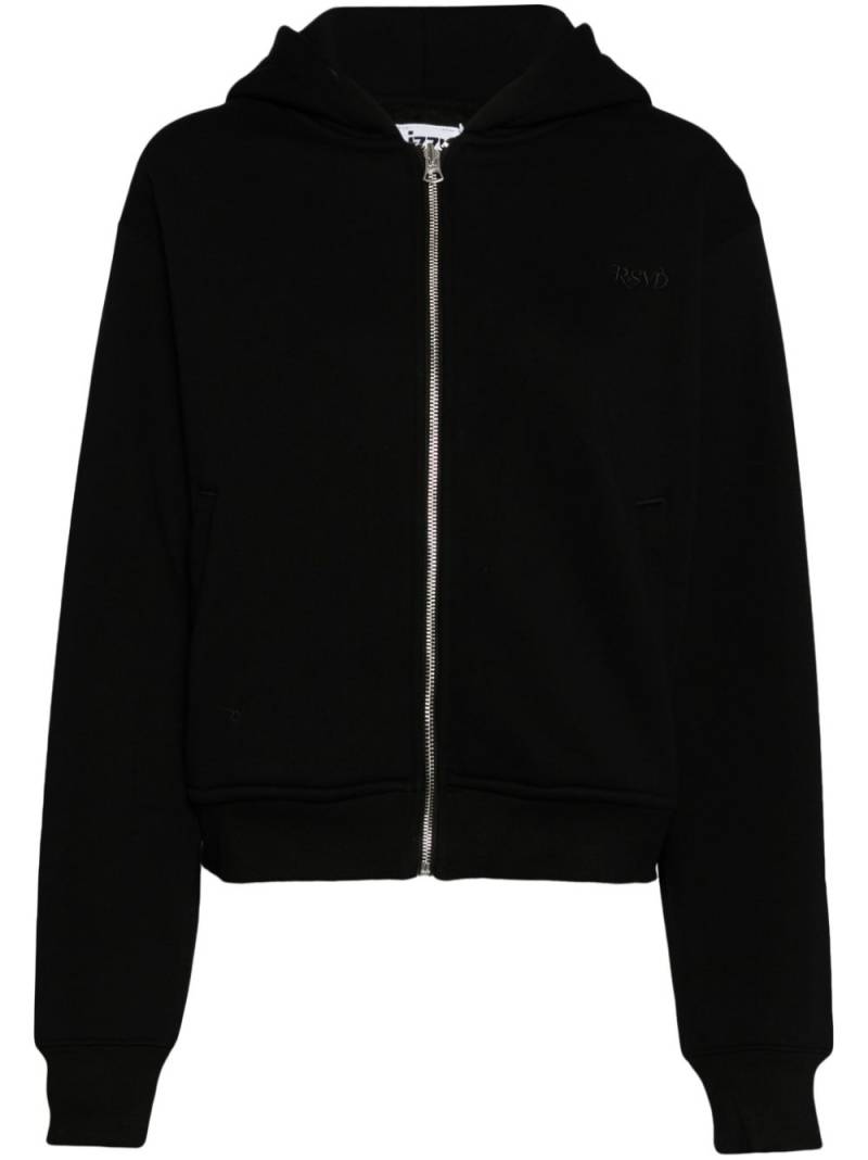 izzue jersey hooded jacket - Black von izzue