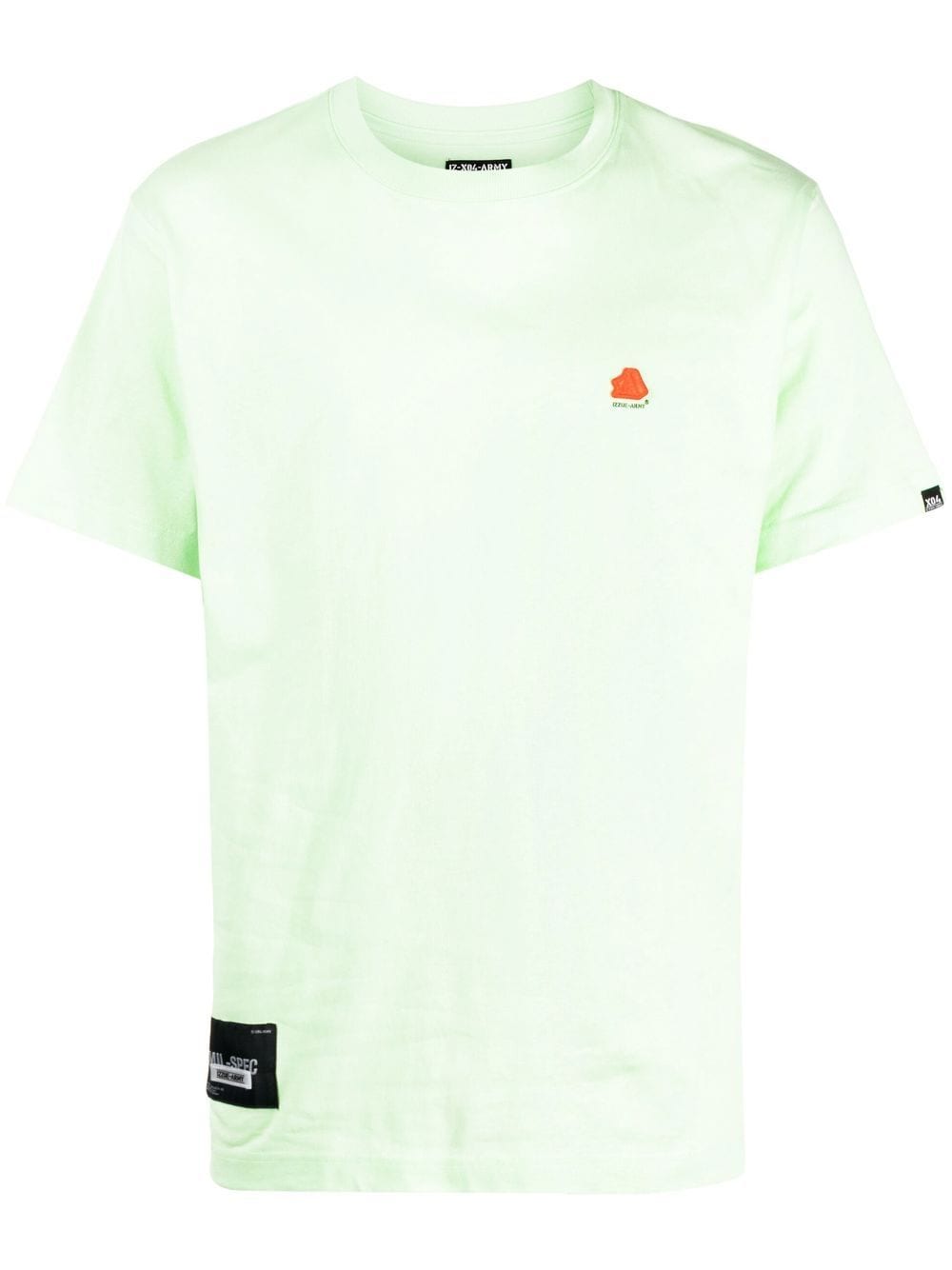 izzue logo-patch short-sleeve T-shirt - Green von izzue