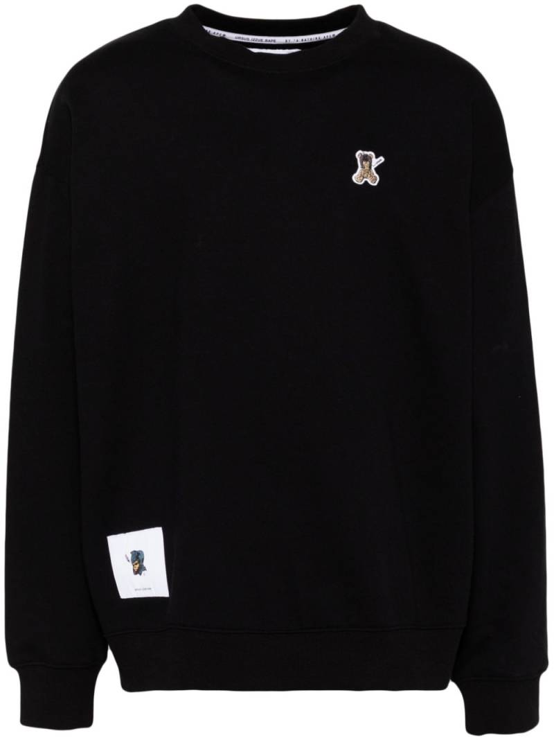 izzue logo-patch sweatshirt - Black von izzue