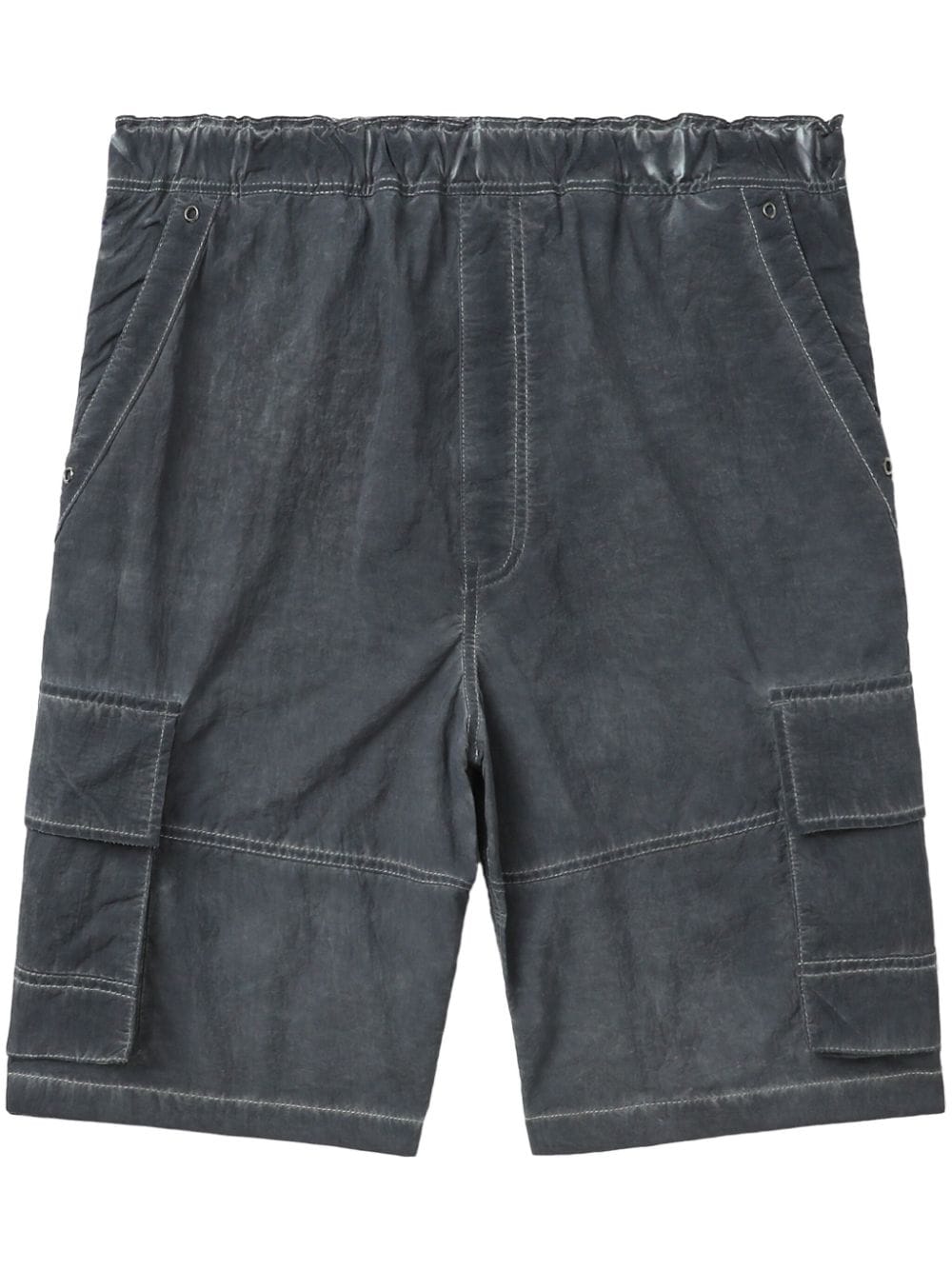 izzue logo-print cargo shorts - Grey von izzue