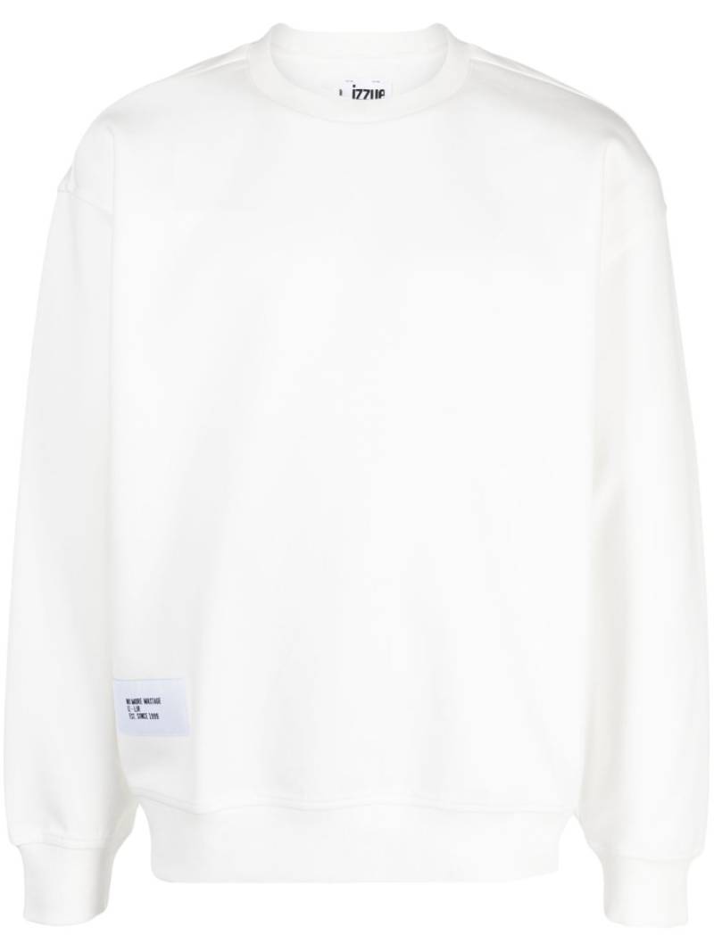 izzue photograph-print crew-neck sweatshirt - White von izzue