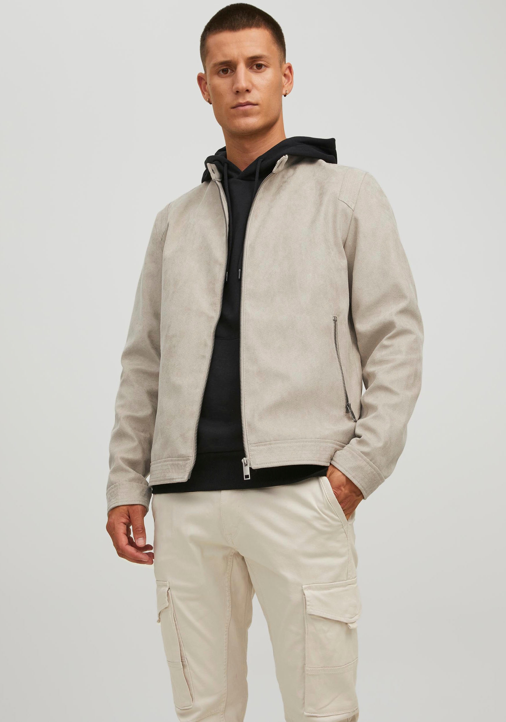 Jack & Jones Bikerjacke »JJEROCKY CLEAN JACKET NOOS« von jack & jones