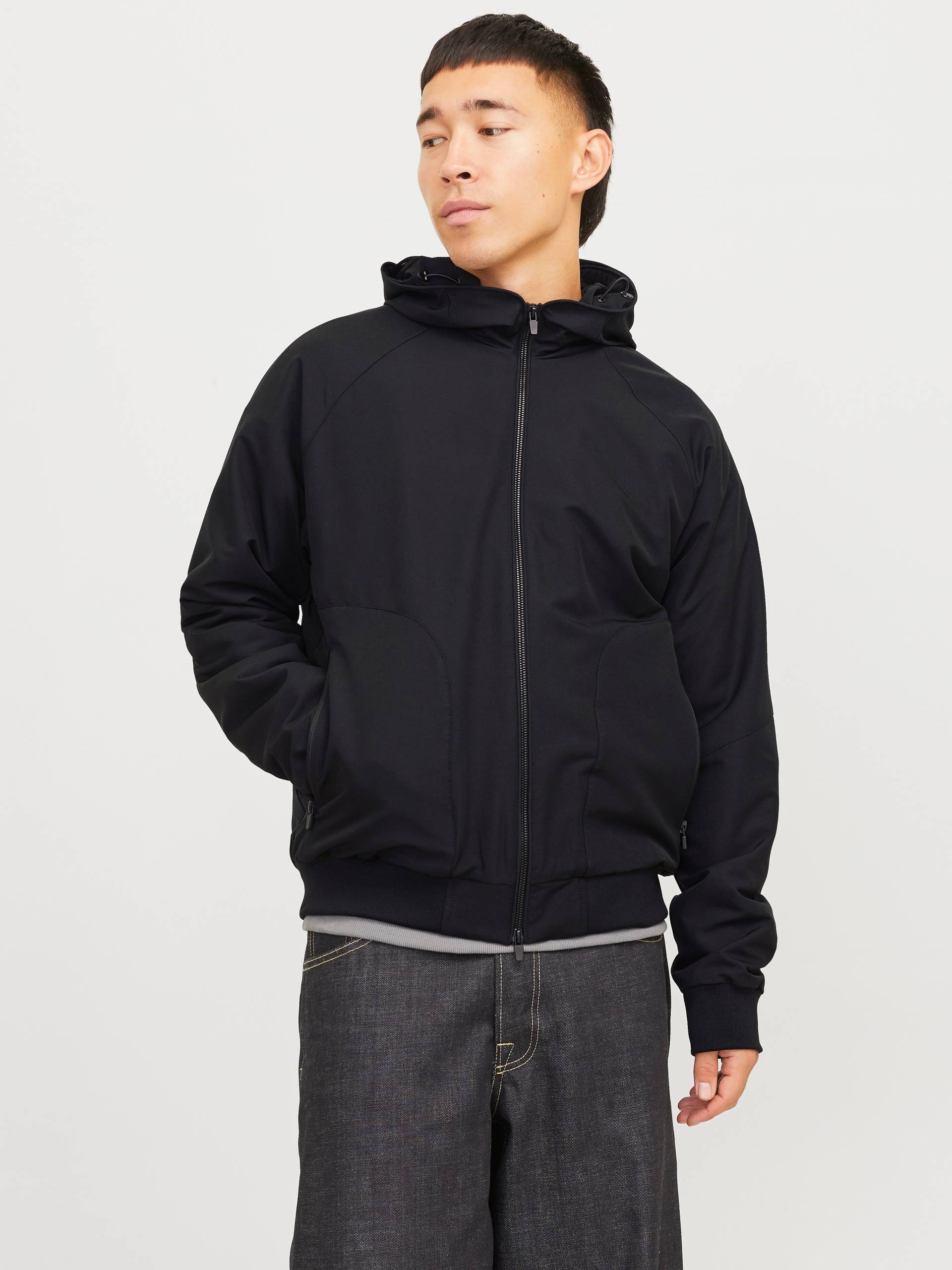 Jack & Jones Bomberjacke »JJEPERFECT BOMBER NOOS«, mit Kapuze, mit Kapuze von jack & jones