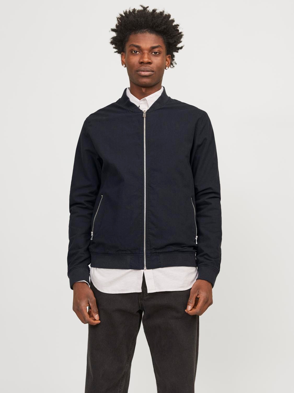 Jack & Jones Bomberjacke »JJESUMMER LINEN BOMBER SN« von jack & jones