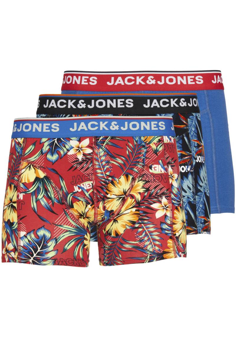 Jack & Jones Boxershorts »JACAZORES TRUNKS 3 PACK«, (Packung, 3 St.) von jack & jones