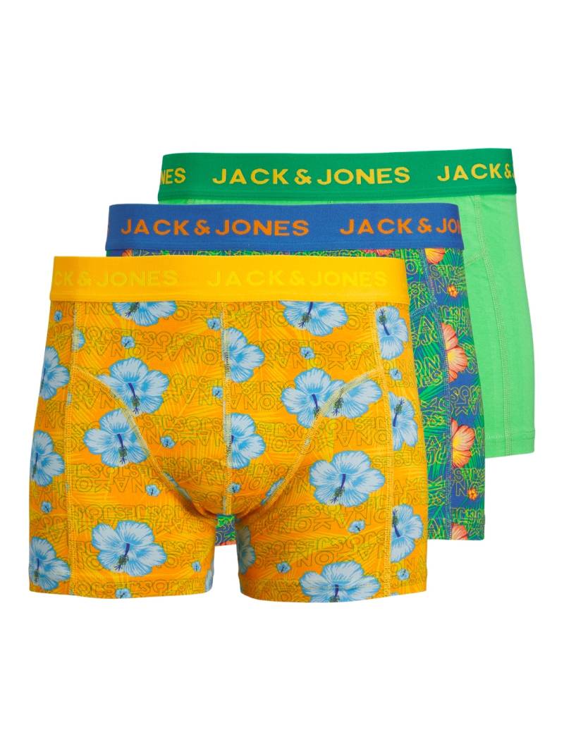 Jack & Jones Boxershorts »JACHAWAII TRUNKS 3 PACK SN«, (Packung, 3 St.) von jack & jones