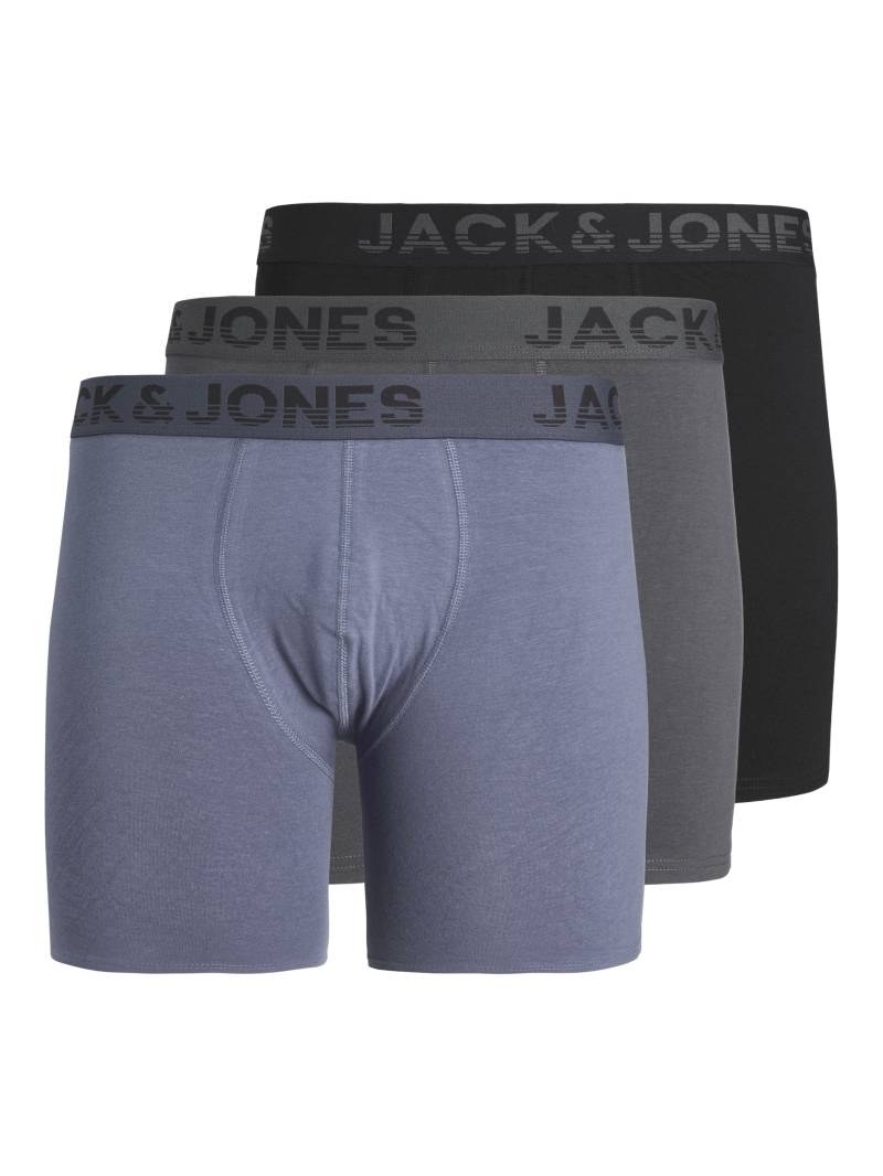 Jack & Jones Boxershorts »JACSHADE SOLID BOXER BRIEFS 3 PACK«, (Packung, 3 St.) von jack & jones