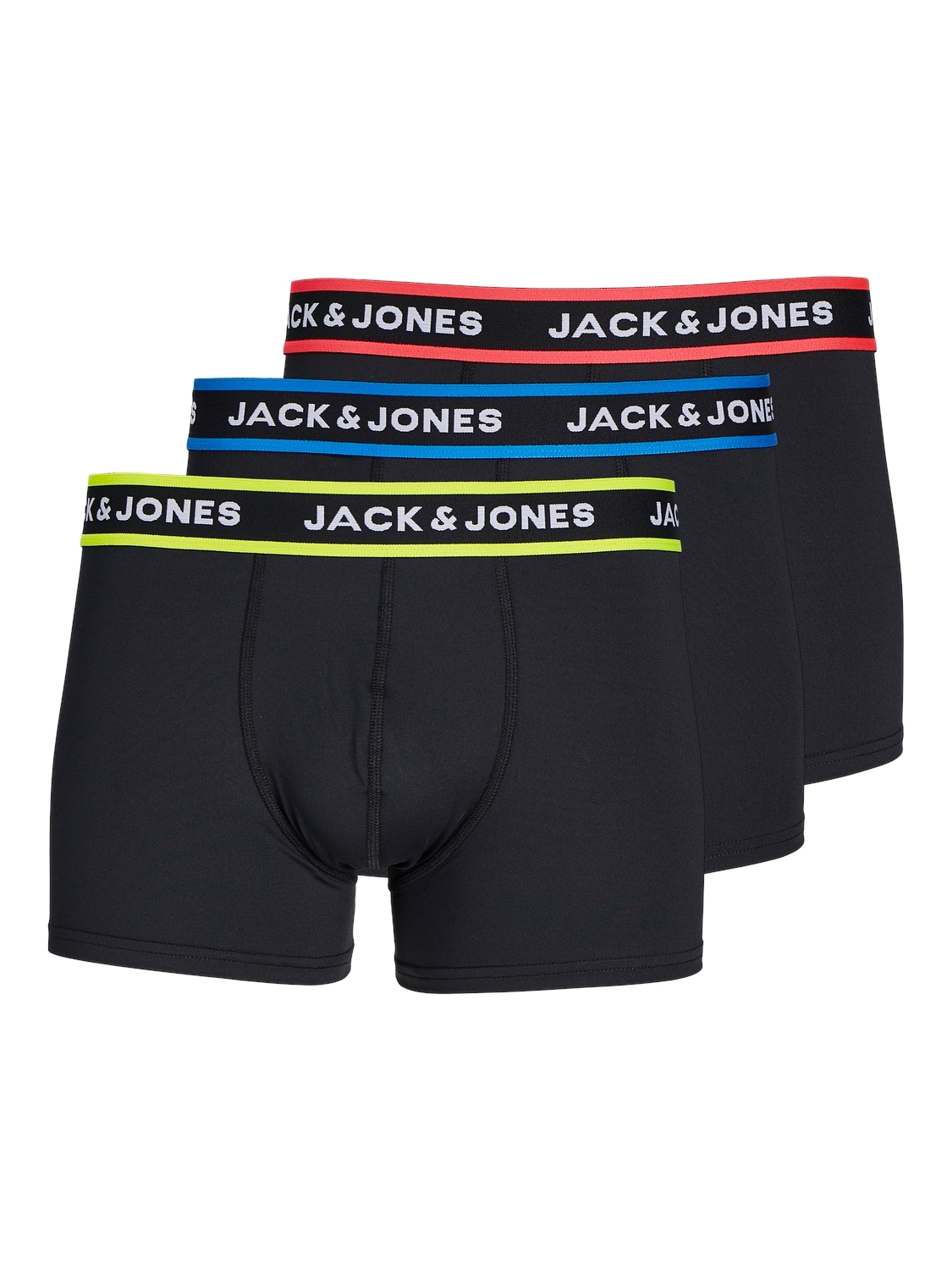 Jack & Jones Boxershorts »JACTHOM SOLID MICROFIBER TRUNKS 3 PACK«, (Packung, 3 St.) von jack & jones