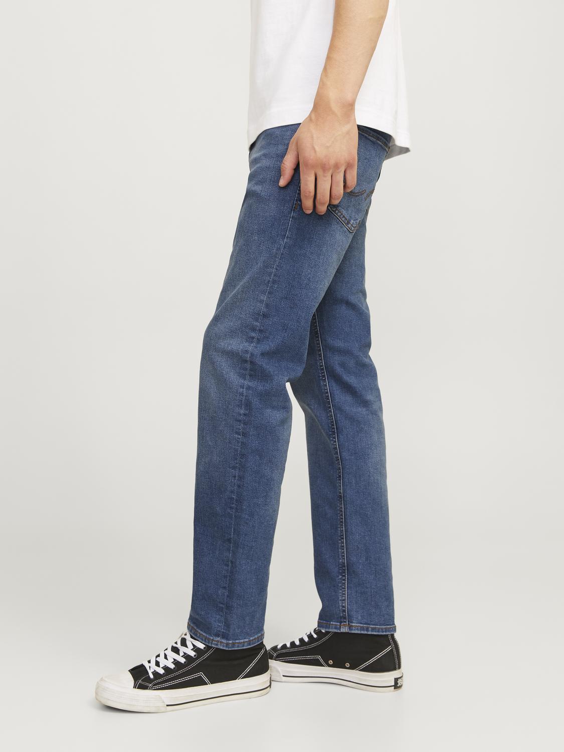 Jack & Jones Comfort-fit-Jeans »JJIMIKE JJORIGINAL SQ 223«, Stonewashed für einen Used-Look mit Faded-Effekten von jack & jones