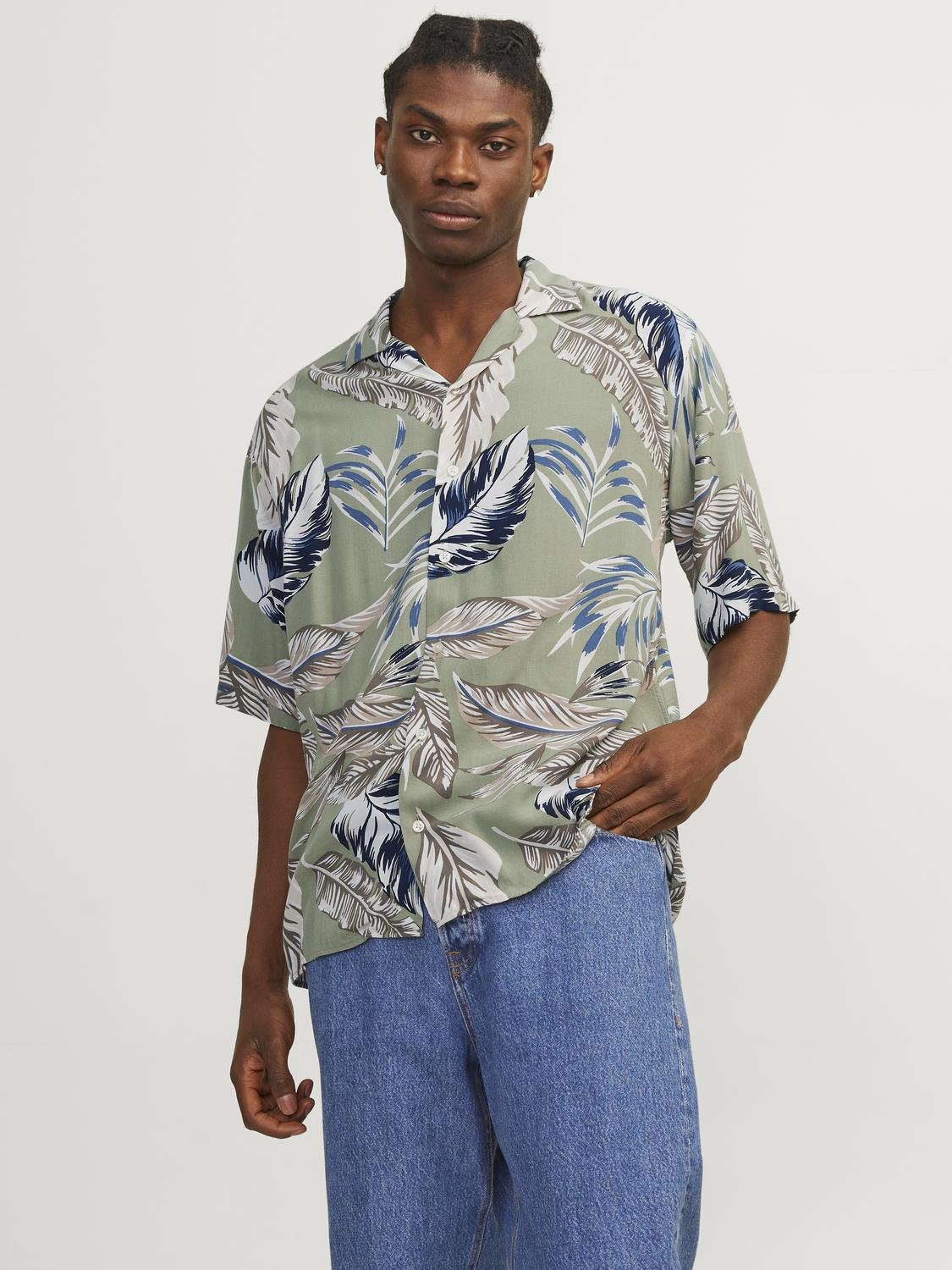 Jack & Jones Hawaiihemd »JJEJEFF AOP RESORT SHIRT SS SN« Jack & Jones Hawaiihemd »JJEJEFF AOP RESORT SHIRT SS SN« von jack & jones