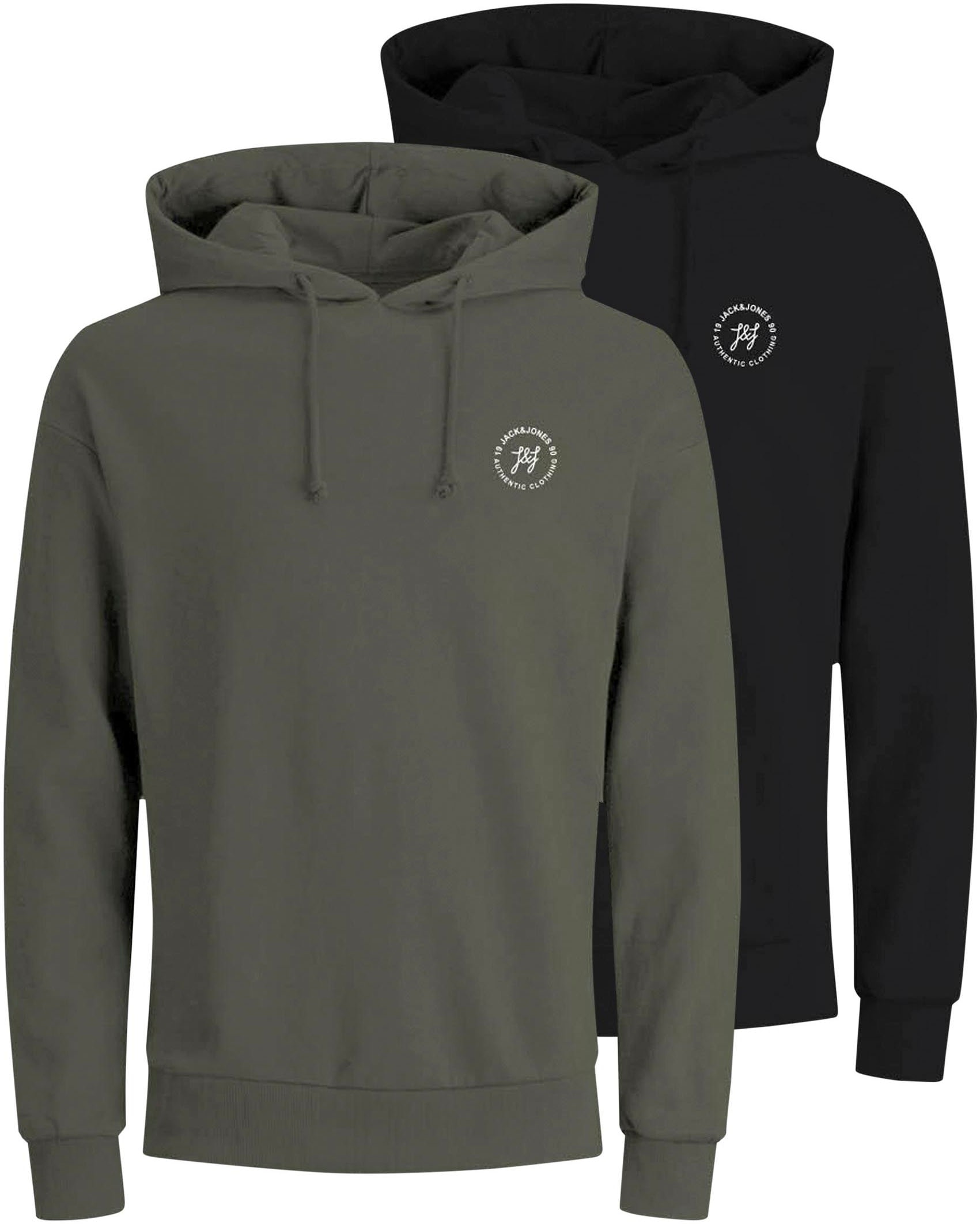 Jack & Jones Kapuzensweatshirt »AXON SWEAT HOOD 2PK« von jack & jones