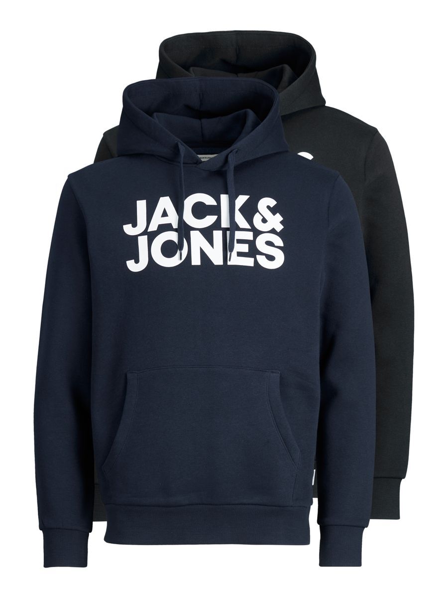 Jack & Jones Kapuzensweatshirt »JJECORP LOGO SWEAT HOOD 2PK MP NOOS« von jack & jones