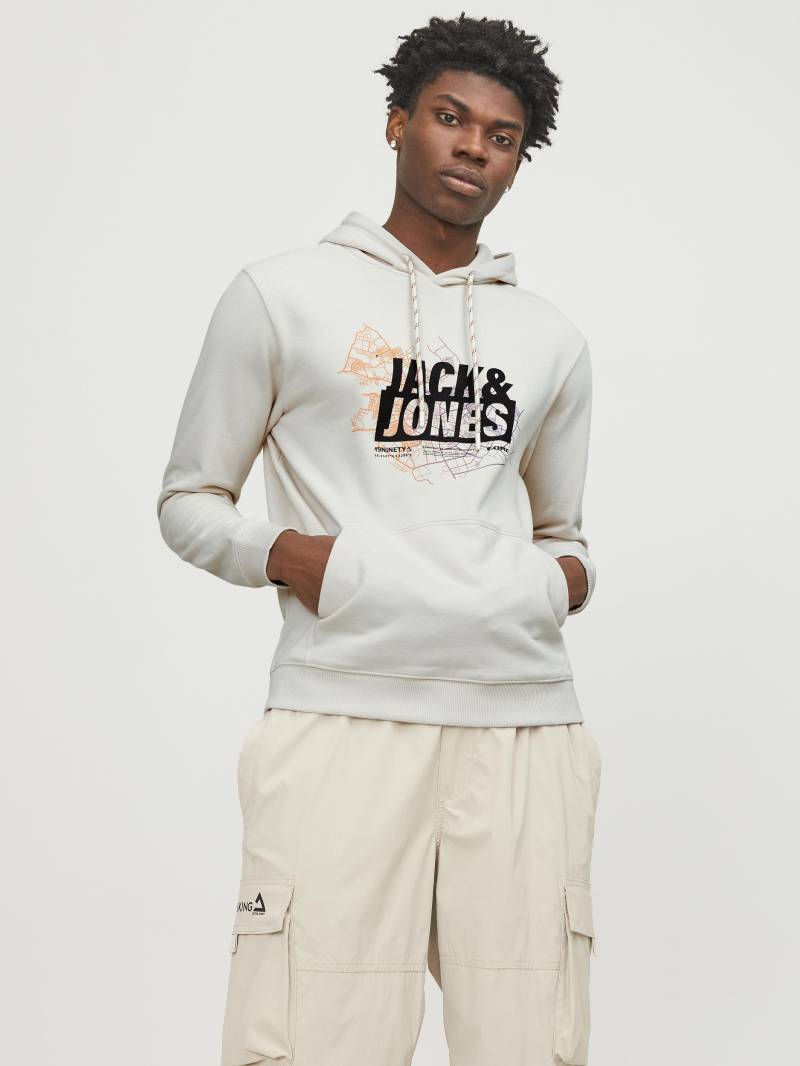 Jack & Jones Kapuzensweatshirt »JCOMAP LOGO SWEAT HOOD SN« von jack & jones