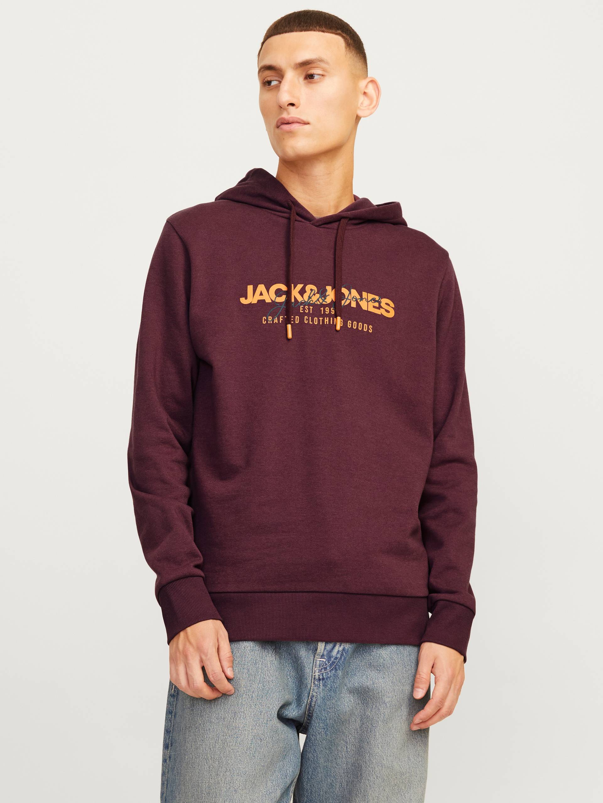 Jack & Jones Kapuzensweatshirt »JJALVIS SWEAT HOOD« von jack & jones