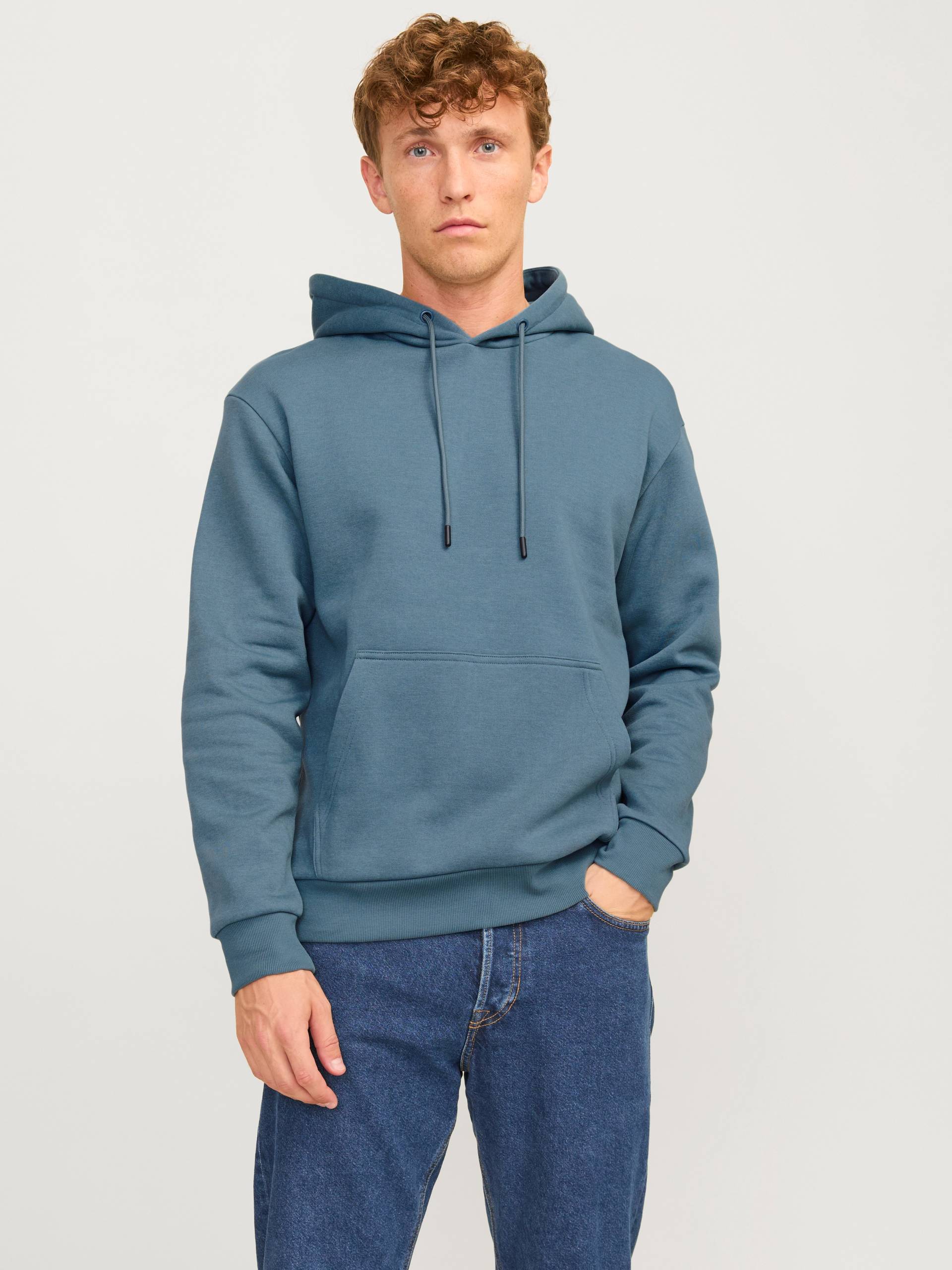 Jack & Jones Kapuzensweatshirt »JJEBRADLEY SWEAT HOOD NOOS«, mit Känguru Tasche von jack & jones