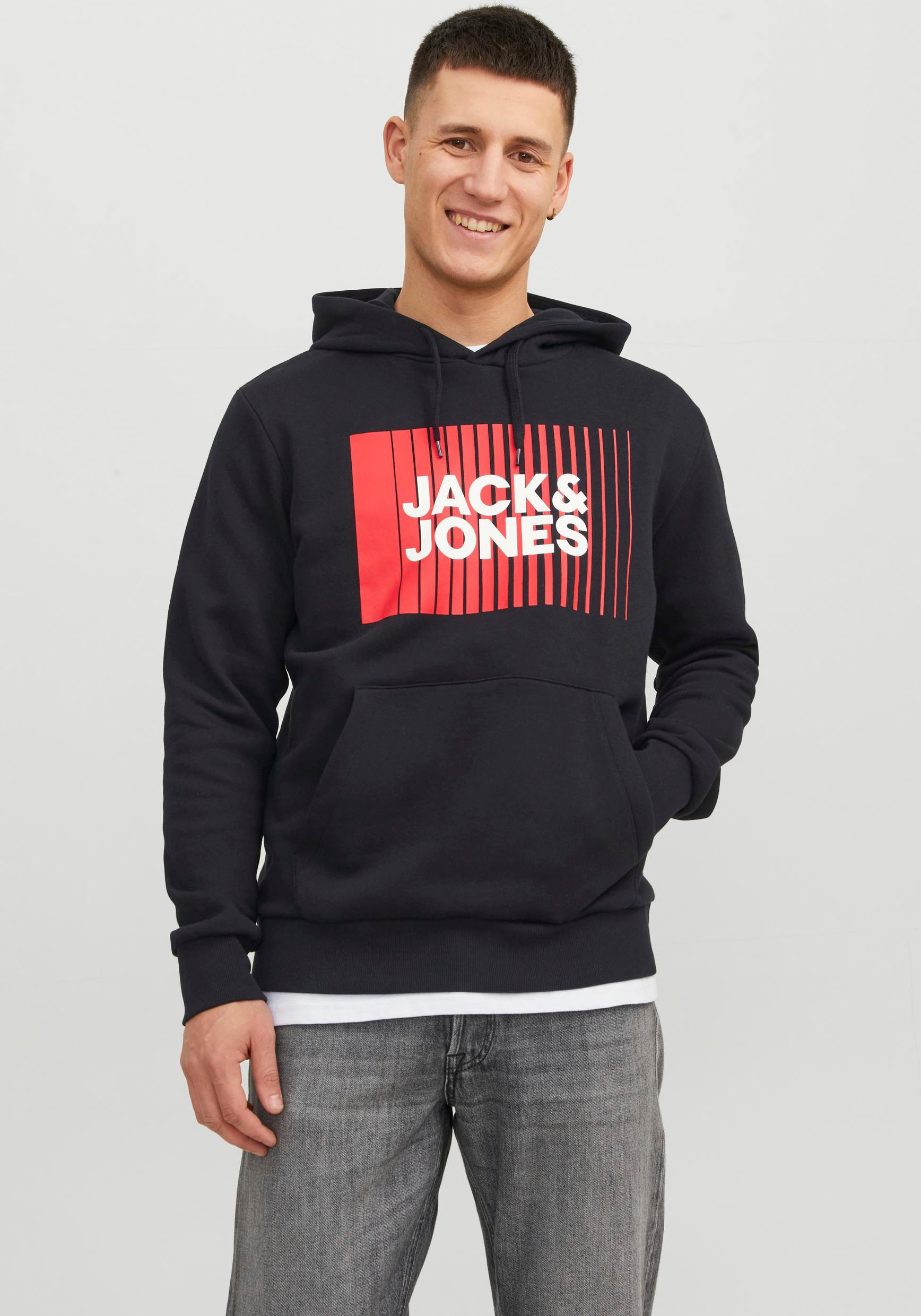 Jack & Jones Kapuzensweatshirt »JJECORP LOGO SWEAT HOOD PLAY NOOS« Jack & Jones Kapuzensweatshirt »JJECORP LOGO SWEAT HOOD PLAY NOOS« von jack & jones