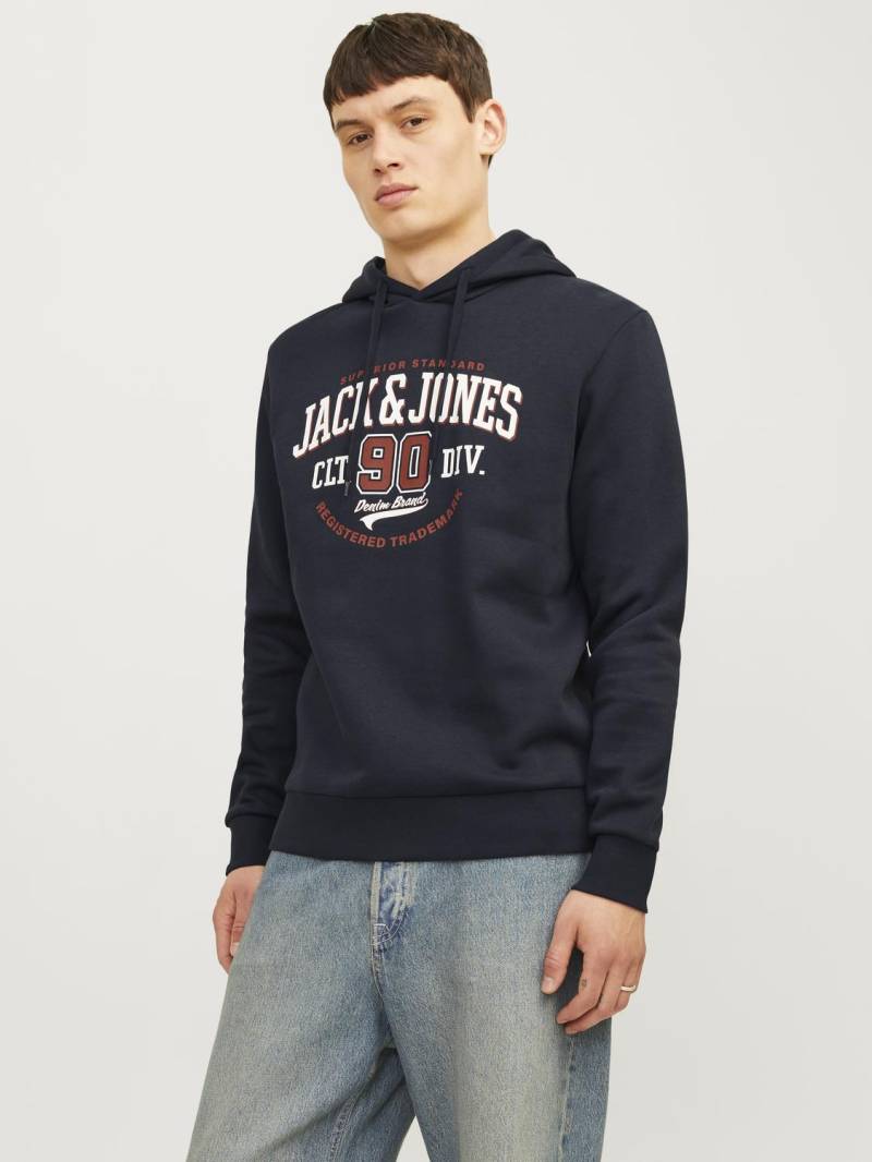 Jack & Jones Kapuzensweatshirt »JJELOGO SWEAT HOOD 2 COL 24/25 NOOS«, mit Logo Print von jack & jones