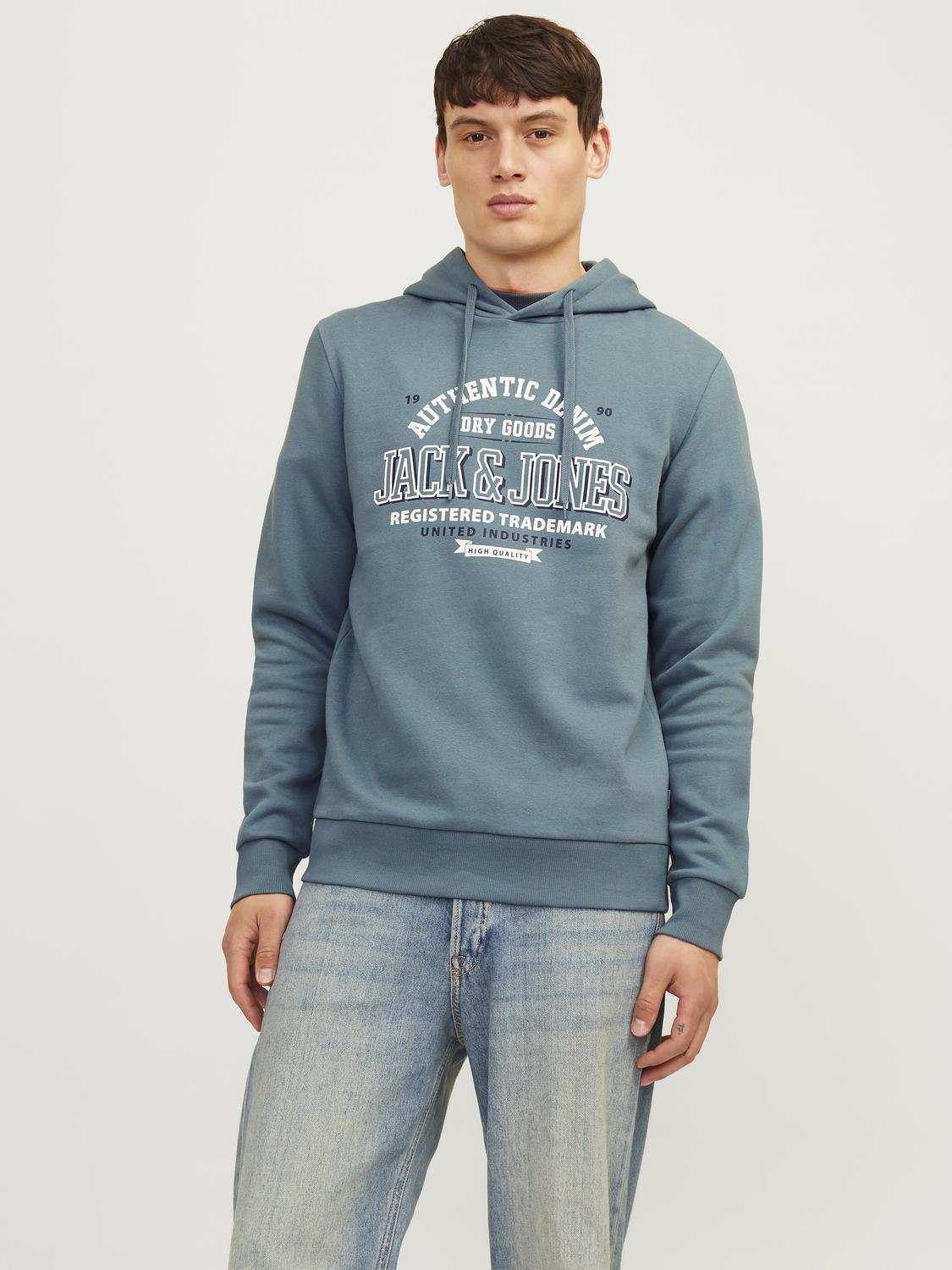 Jack & Jones Kapuzensweatshirt »JJELOGO SWEAT HOOD 2 COL 24/25 NOOS« von jack & jones