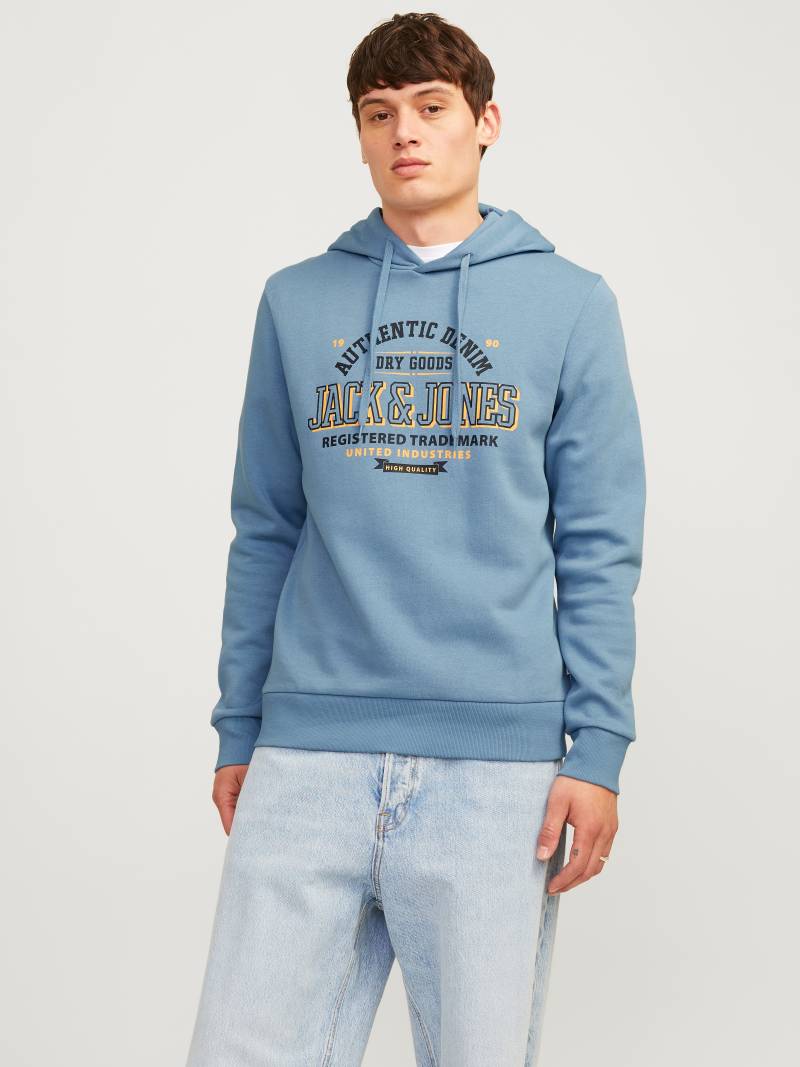 Jack & Jones Kapuzensweatshirt »JJELOGO SWEAT HOOD 2 COL 24/25 NOOS«, mit Logo Print von jack & jones