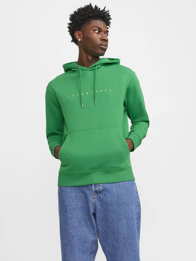 Jack & Jones Kapuzensweatshirt »JJESTAR JJ SWEAT HOOD NOOS«, mit Logo Print im 3D Look von jack & jones