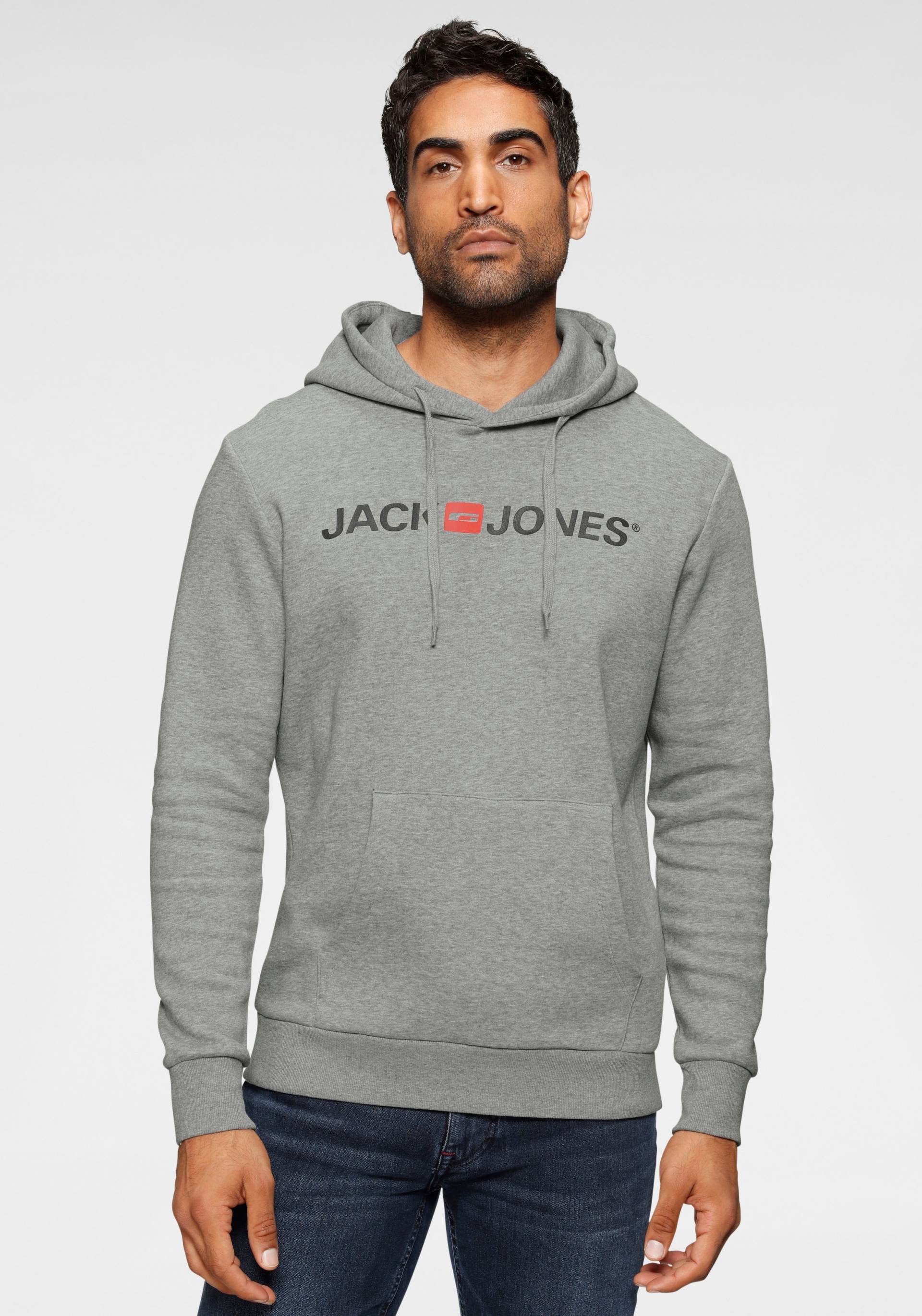 Jack & Jones Kapuzensweatshirt »Logo Hoodie Oldschool« von jack & jones