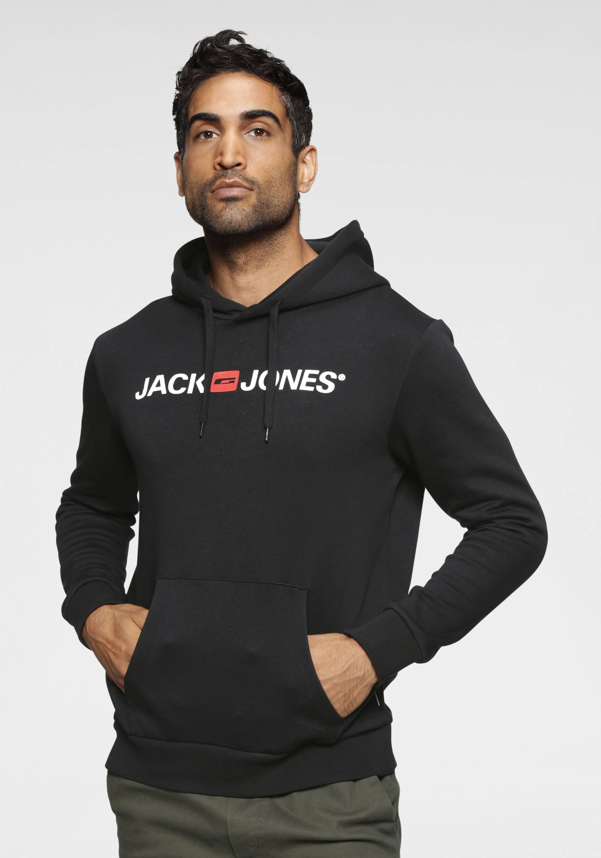 Jack & Jones Kapuzensweatshirt »Logo Hoodie Oldschool« von jack & jones