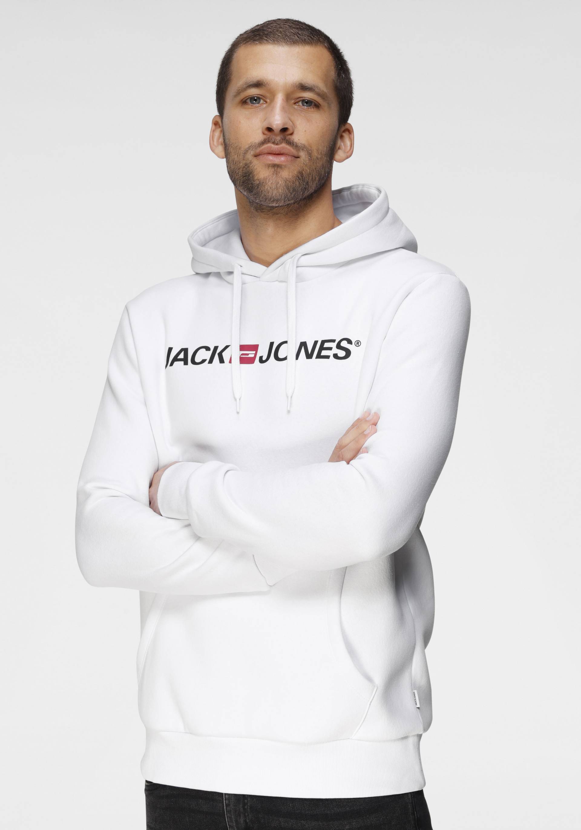 Jack & Jones Kapuzensweatshirt »Logo Hoodie Oldschool« Jack & Jones Kapuzensweatshirt »Logo Hoodie Oldschool« von jack & jones
