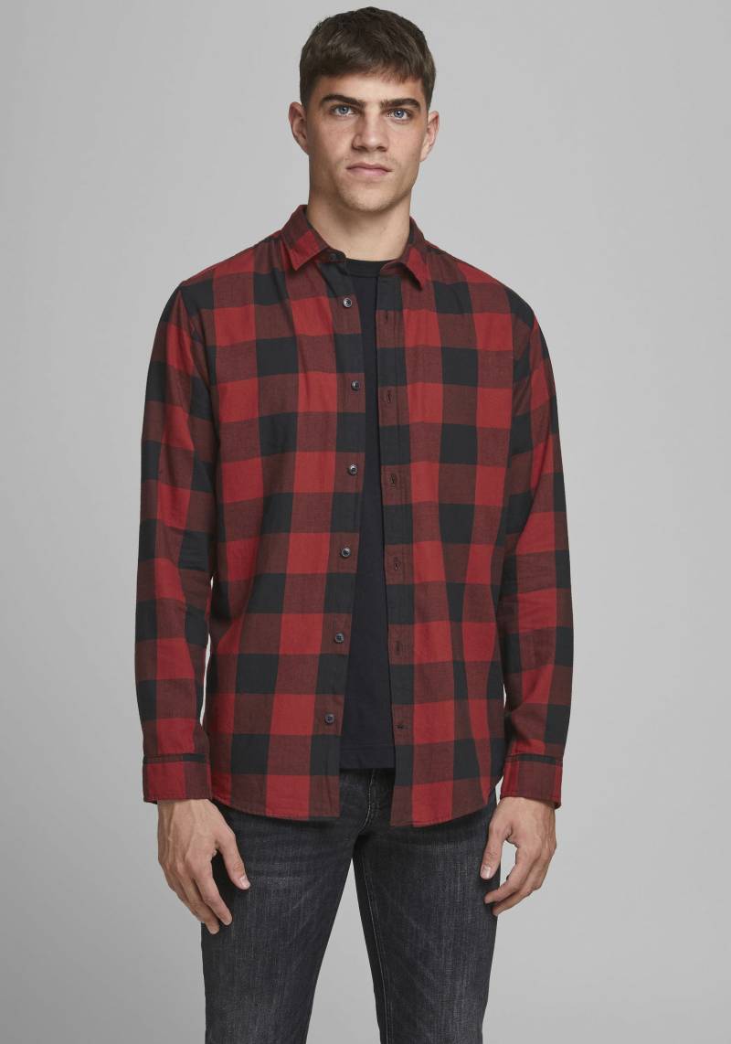 Jack & Jones Karohemd »JJ JJEGINGHAM TWILL SHIRT L/« von jack & jones