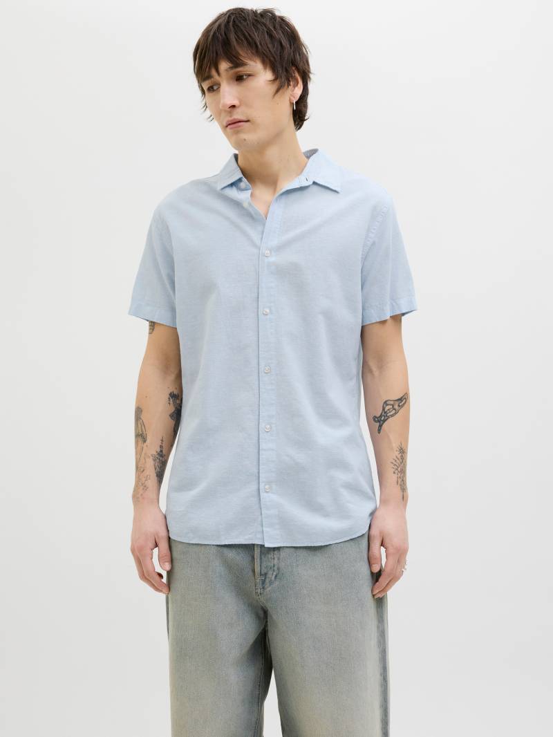 Jack & Jones Kurzarmhemd »JJEBREEZE SHIRT SS SN«, mit Hemdkragen von jack & jones