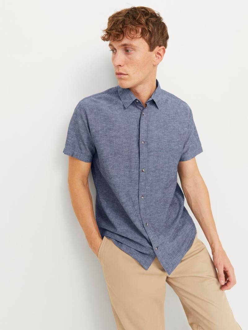 Jack & Jones Kurzarmhemd »JJESUMMER LINEN BLEND SHIRT SS SN« von jack & jones