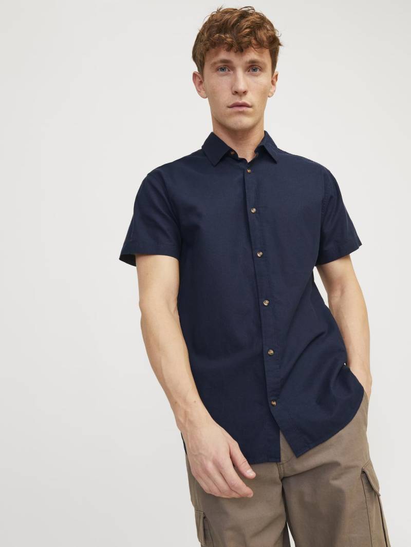 Jack & Jones Kurzarmhemd »JJESUMMER LINEN BLEND SHIRT SS SN« von jack & jones