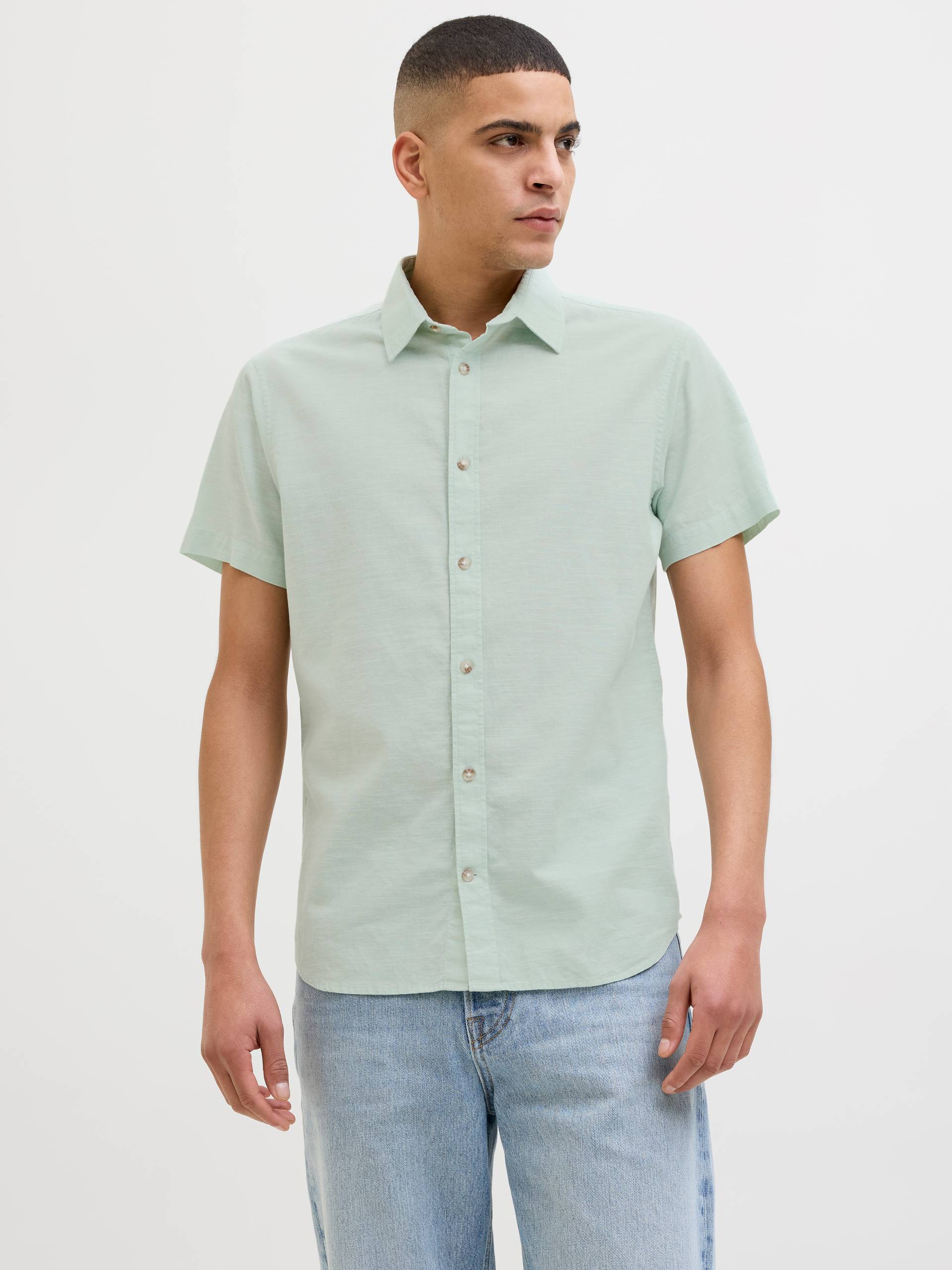 Jack & Jones Kurzarmhemd »JJESUMMER SHIRT SS SN« Jack & Jones Kurzarmhemd »JJESUMMER SHIRT SS SN« von jack & jones