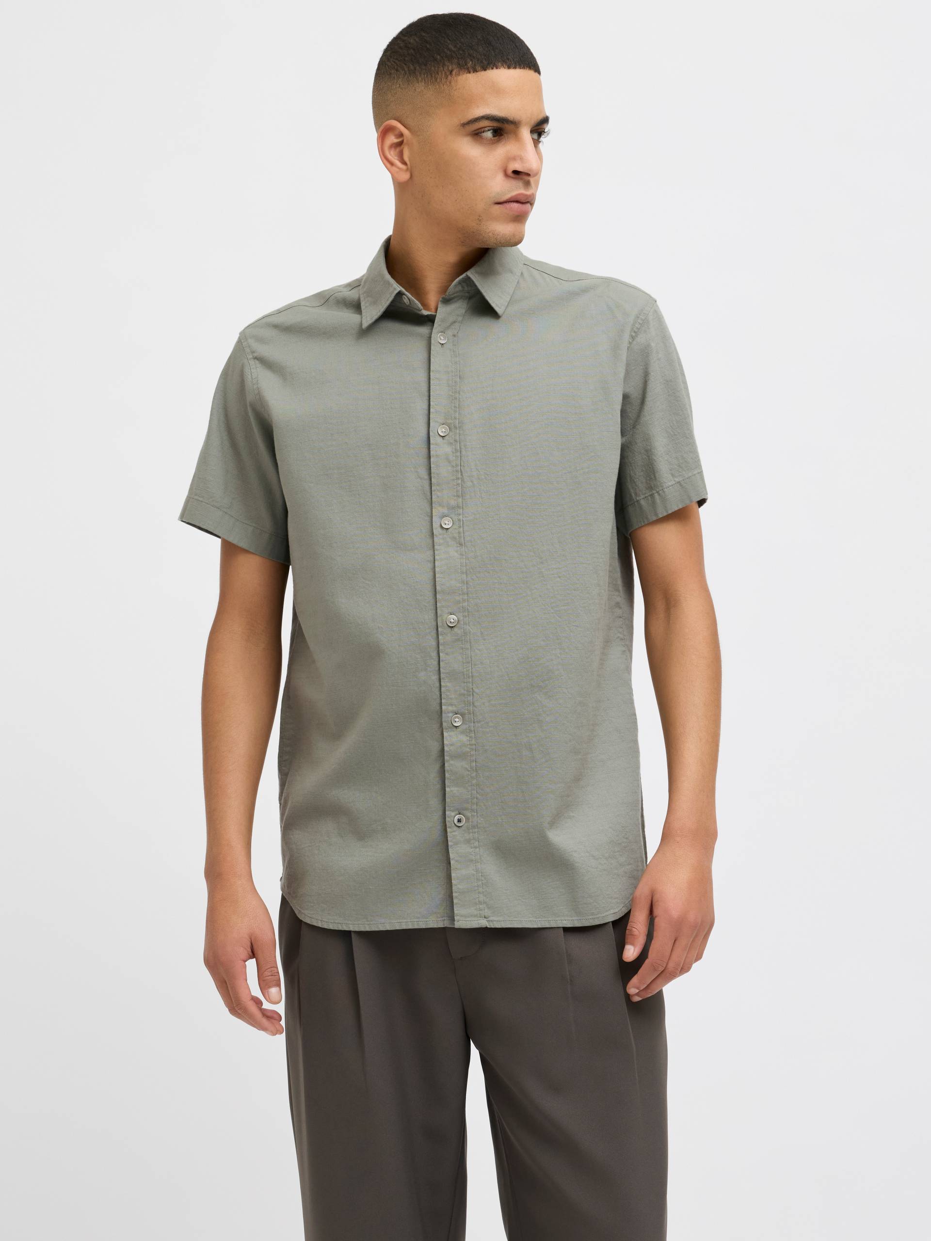 Jack & Jones Kurzarmhemd »JJPIERRE SLUB SHIRT SS« Jack & Jones Kurzarmhemd »JJPIERRE SLUB SHIRT SS« von jack & jones