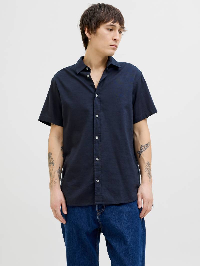 Jack & Jones Kurzarmhemd »JJPIERRE SLUB SHIRT SS« von jack & jones
