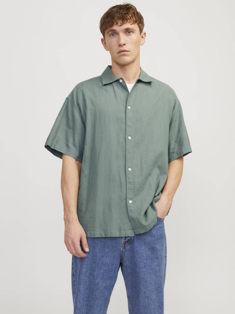 Jack & Jones Kurzarmhemd »JORFARO LINEN OVERSIZED SHIRT SS SN« von jack & jones