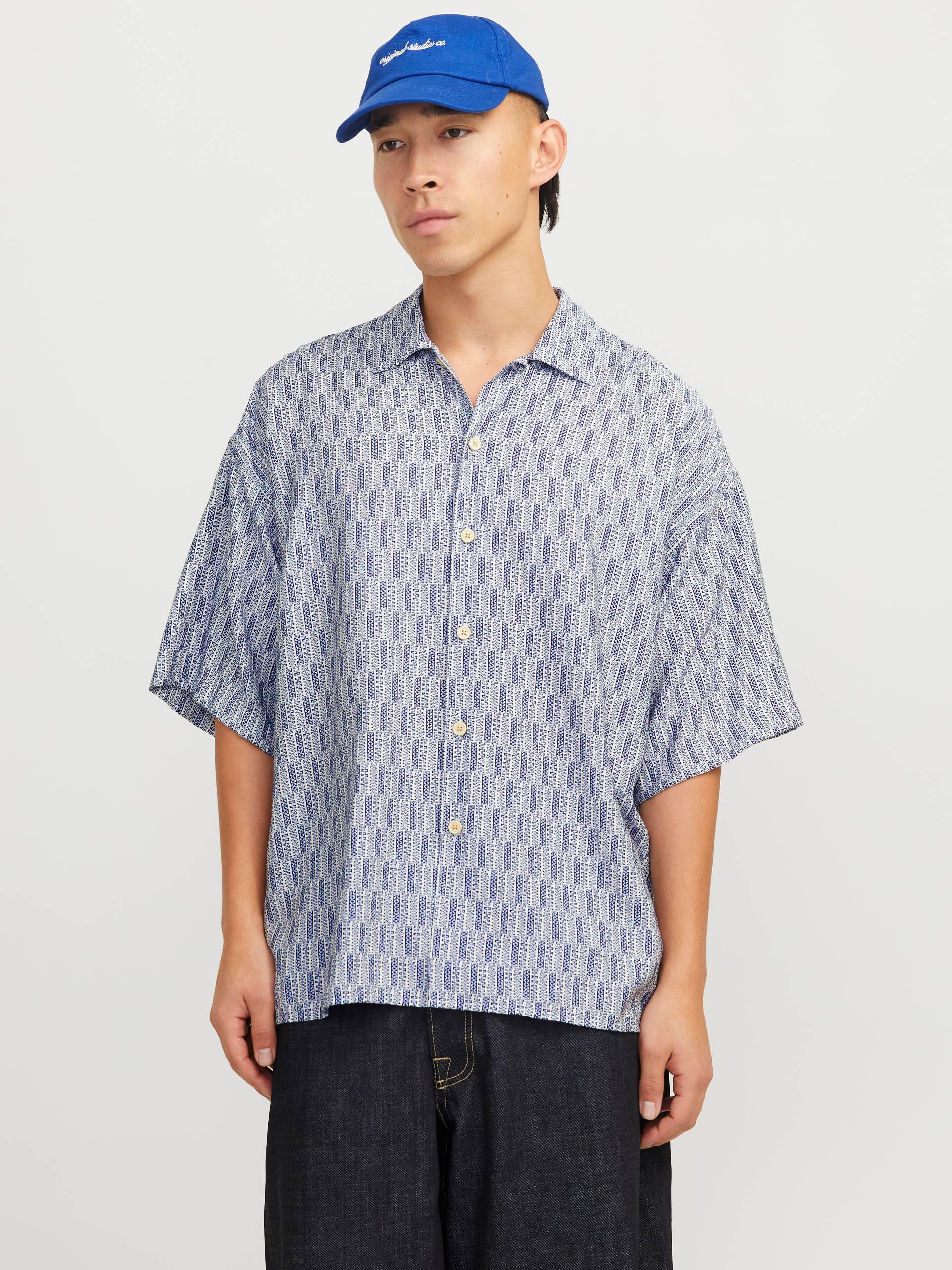 Jack & Jones Kurzarmhemd »JORMARSHALL ISLINGTON AOP SHIRT SS SN« Jack & Jones Kurzarmhemd »JORMARSHALL ISLINGTON AOP SHIRT SS SN« von jack & jones