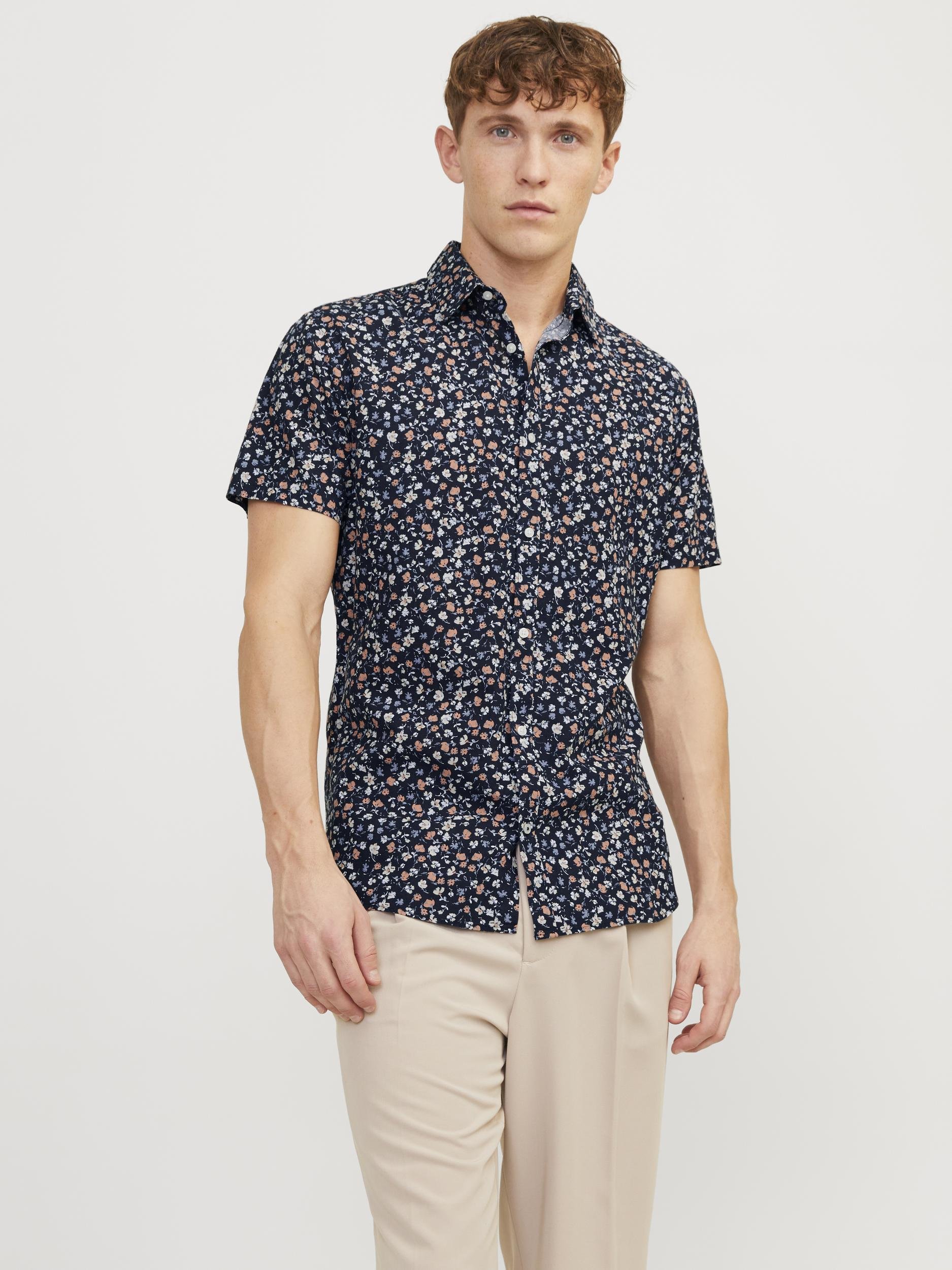 Jack & Jones Kurzarmhemd »JPRBLASUMMER PRINT SHIRT S/S SS24 SN« von jack & jones