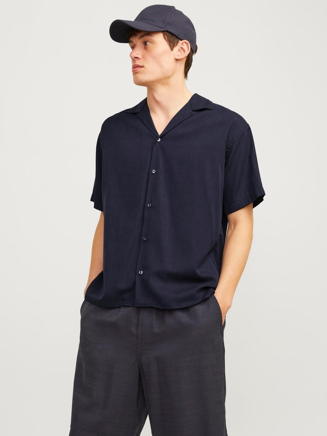 Jack & Jones Kurzarmhemd »JPRCCAARON TENCEL RESORT SHIRT S/S LN« von jack & jones