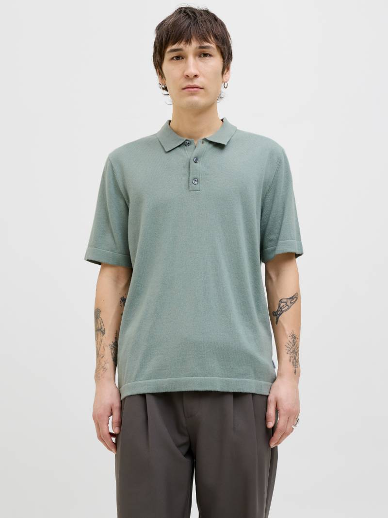 Jack & Jones Kurzarmpullover »JJEEMIL KNIT RELAXED POLO SS SN«, mit Polo Kragen von jack & jones