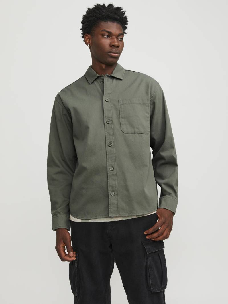 Jack & Jones Langarmhemd »JCOCOLLECTIVE ZAC OVERSHIRT LS SN« von jack & jones